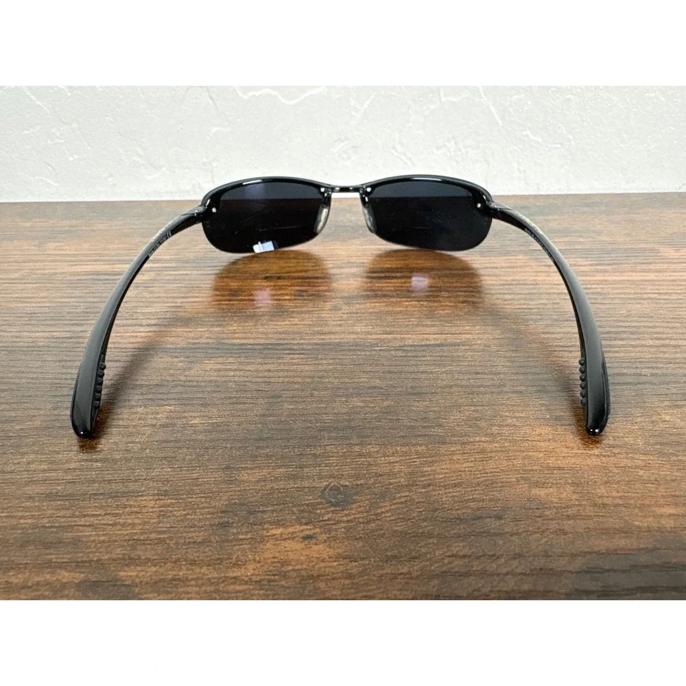 Maui Jim Makaha MJ Sport Sunglasses G-805-02-25 Gloss Black FRAME ONLY Japan